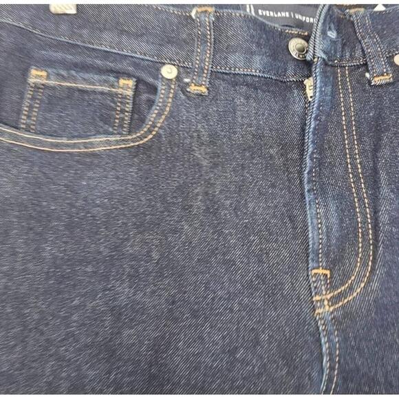 Everlane Mens The Slim 4-Way Stretch Organic Jean Deep Indigo Size 31X28 - Picture 7 of 8